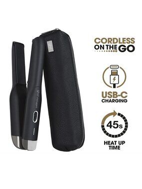 NEW ghd Unplugged On the Go Cordless Styler 1 Inch Flat Iron Hair Straightener